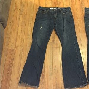 Mens Aeropostale Slim Boot Jeans